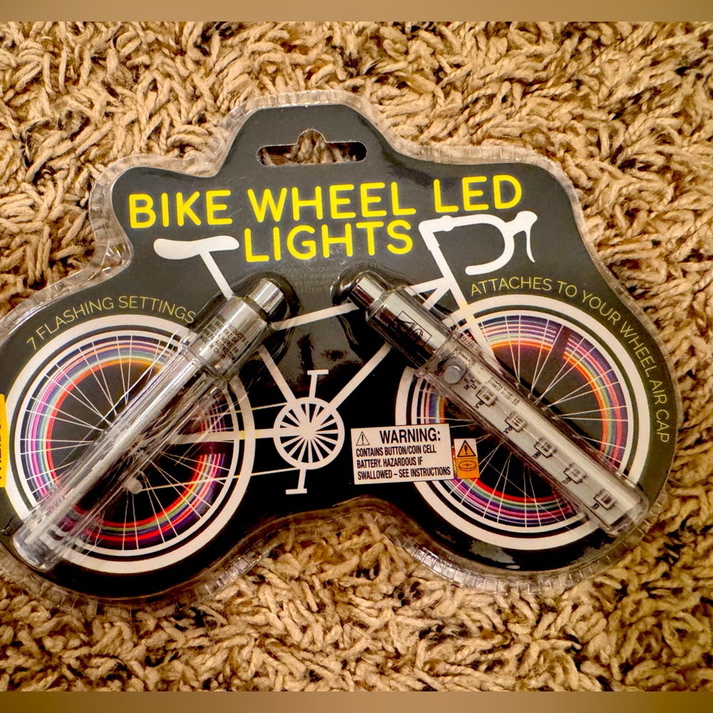 Bike wheel lights unopened still In Package